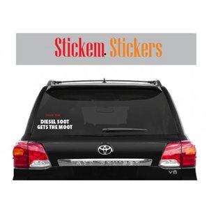 Diesel Soot Gets The Moot Sticker