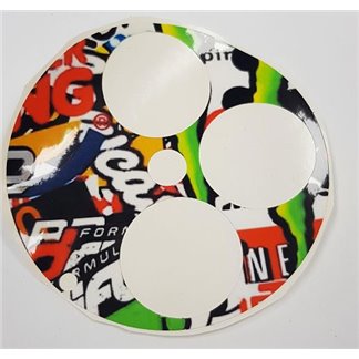 Lexus Altezza Sticker Bomb Dash Decal Sticker