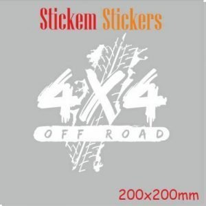 4x4 Off Road Sticker Decal